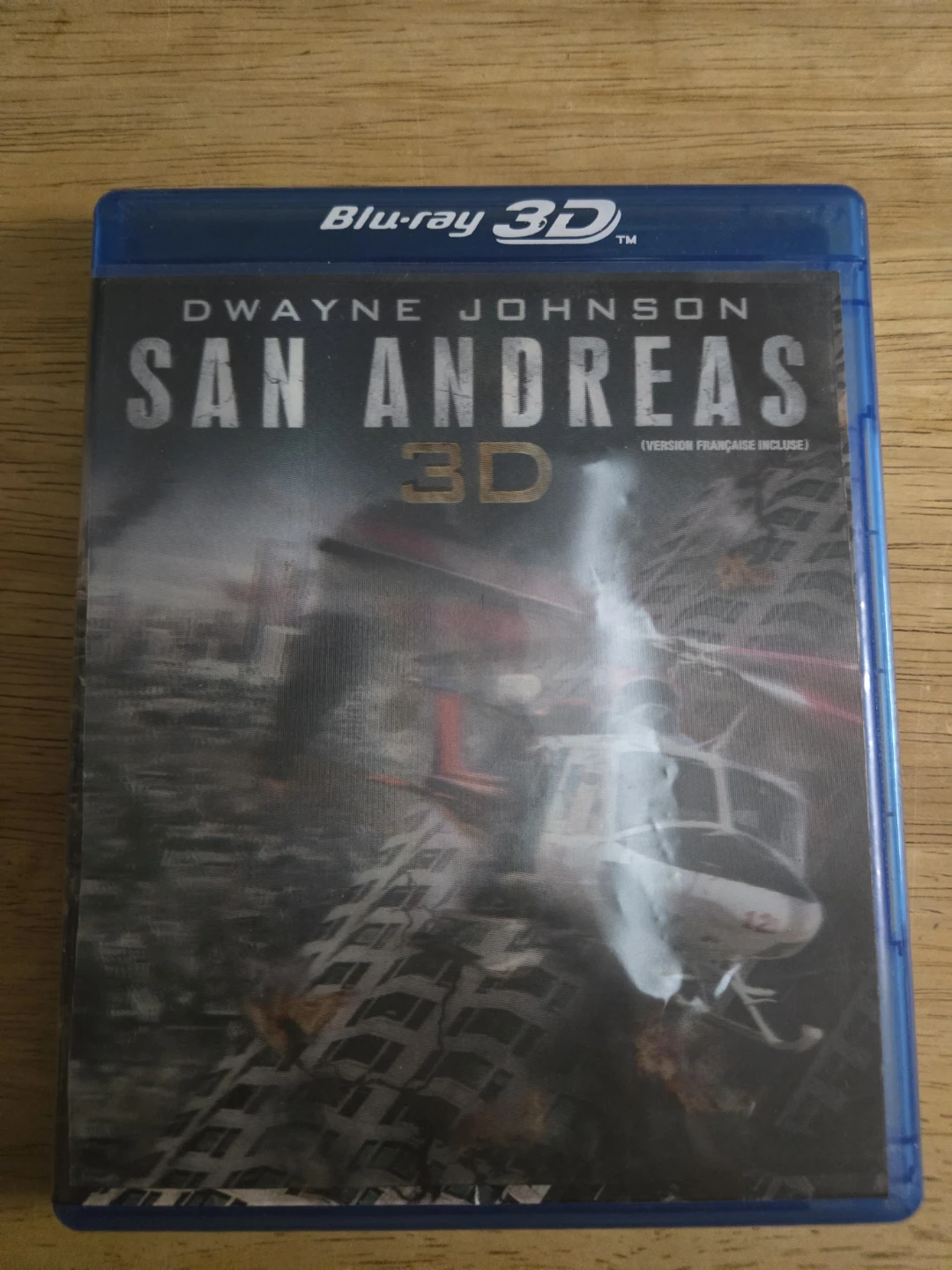 San Andreas 3D Blu-ray + bluray + dvd
