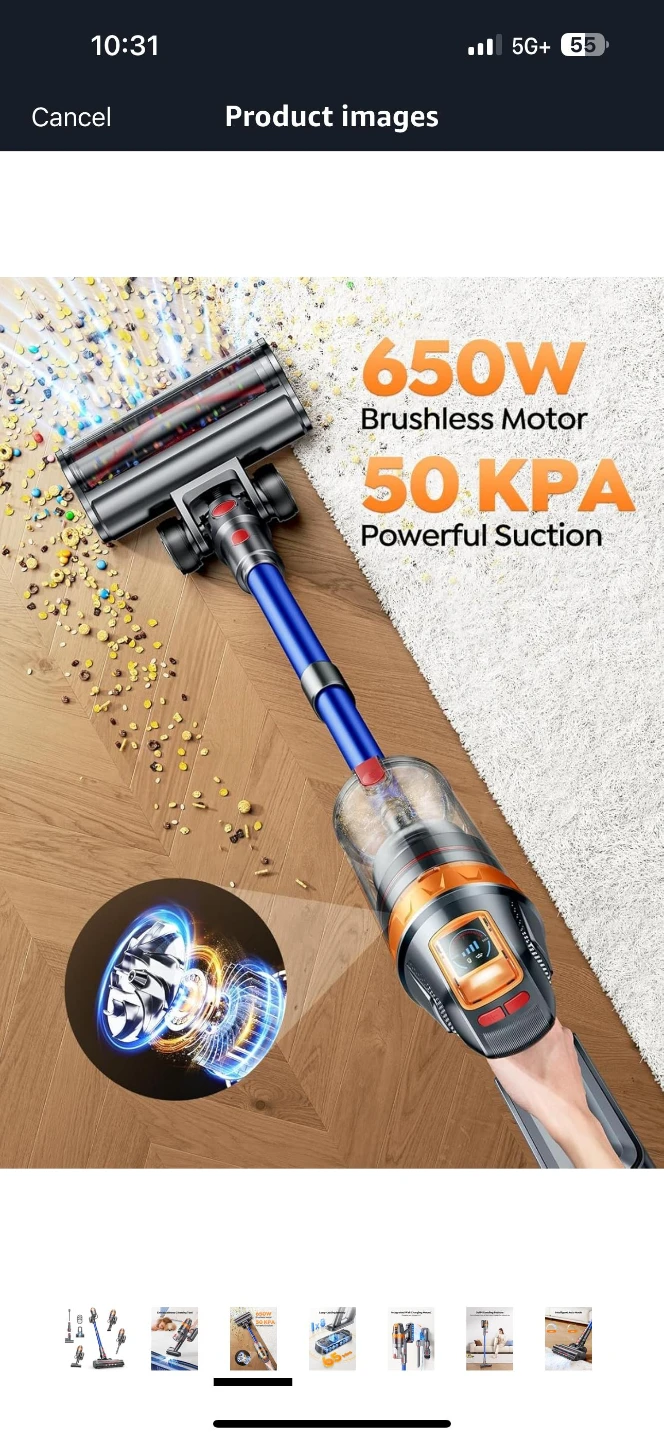 SMOTURE Cordless Stick Vacuum Cleaner - photo 4