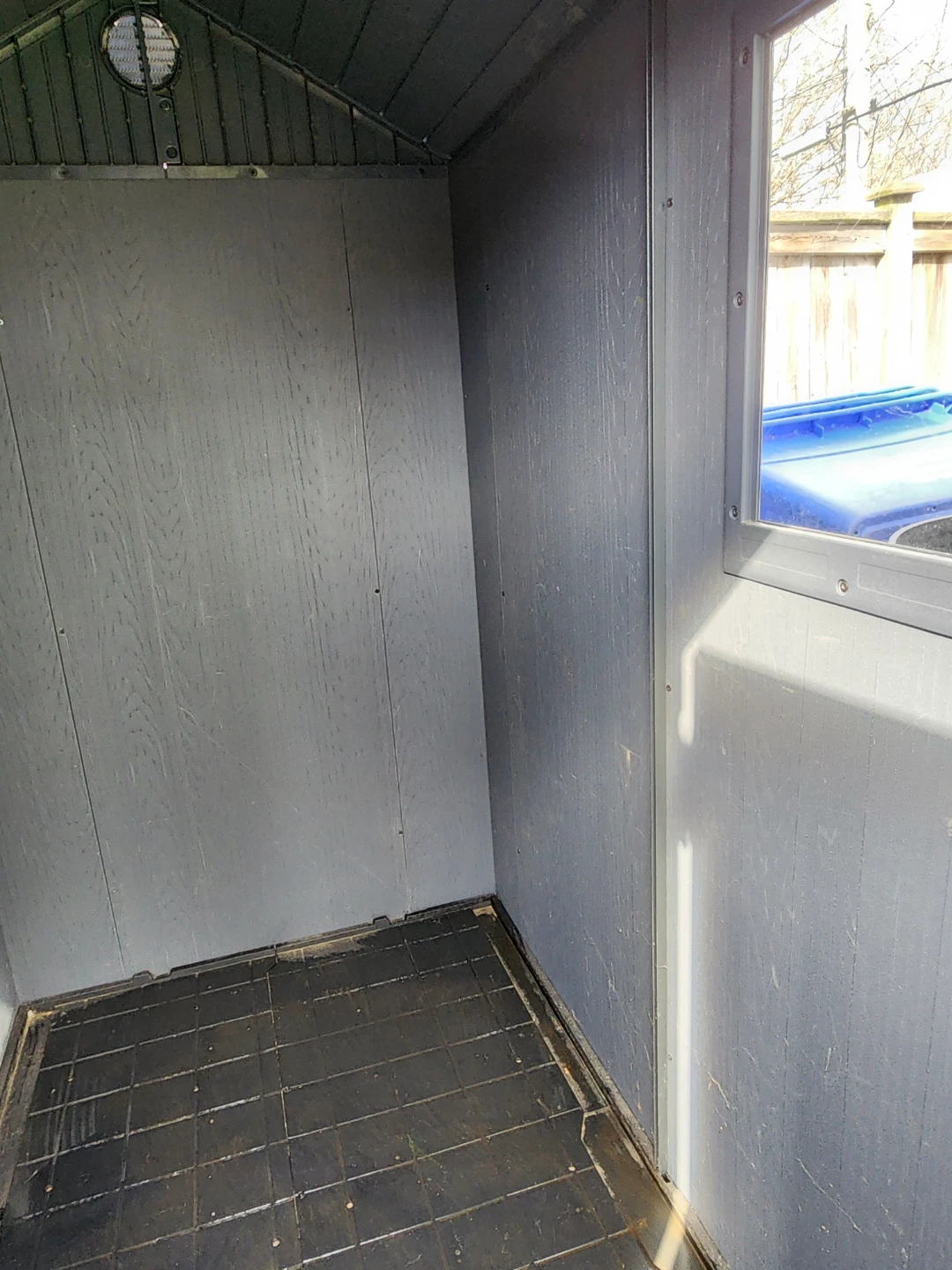 Grey Outdoor Storage Shed - photo 3