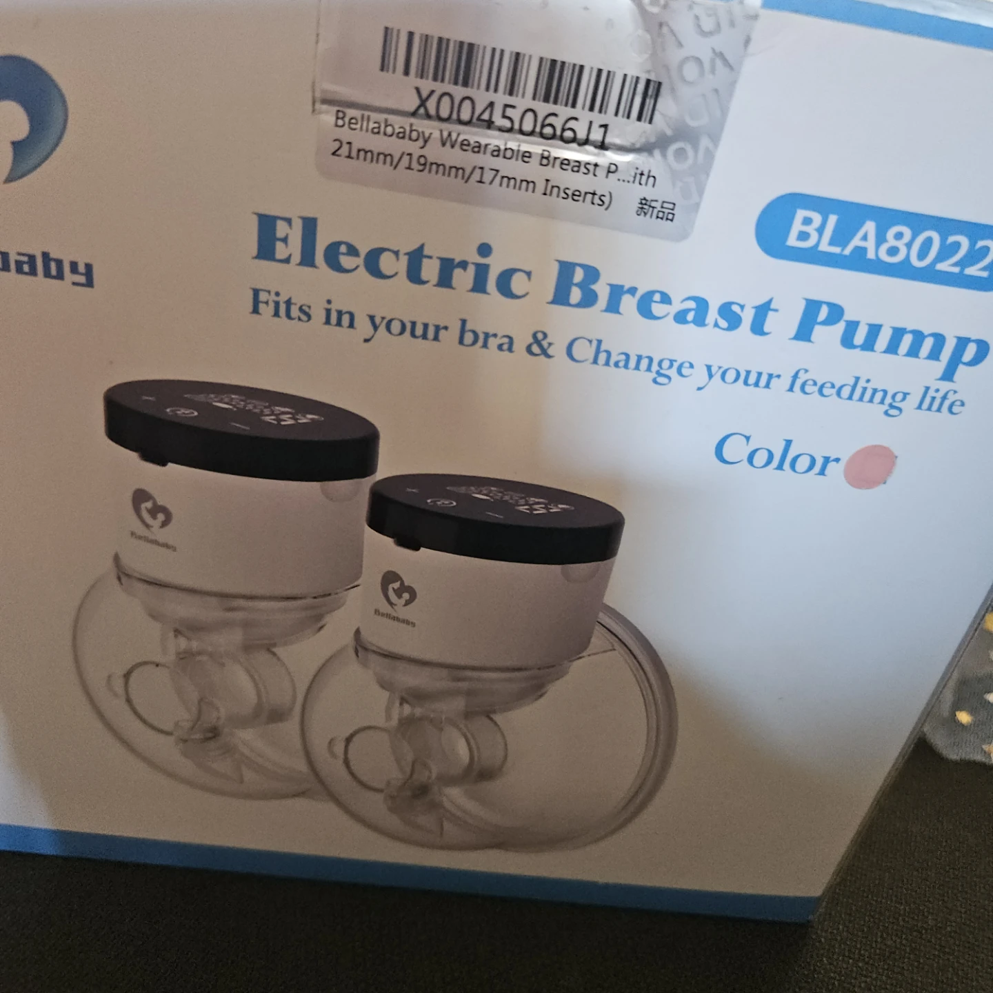 Bellababy Electric Wearable Breast Pump BLA8022