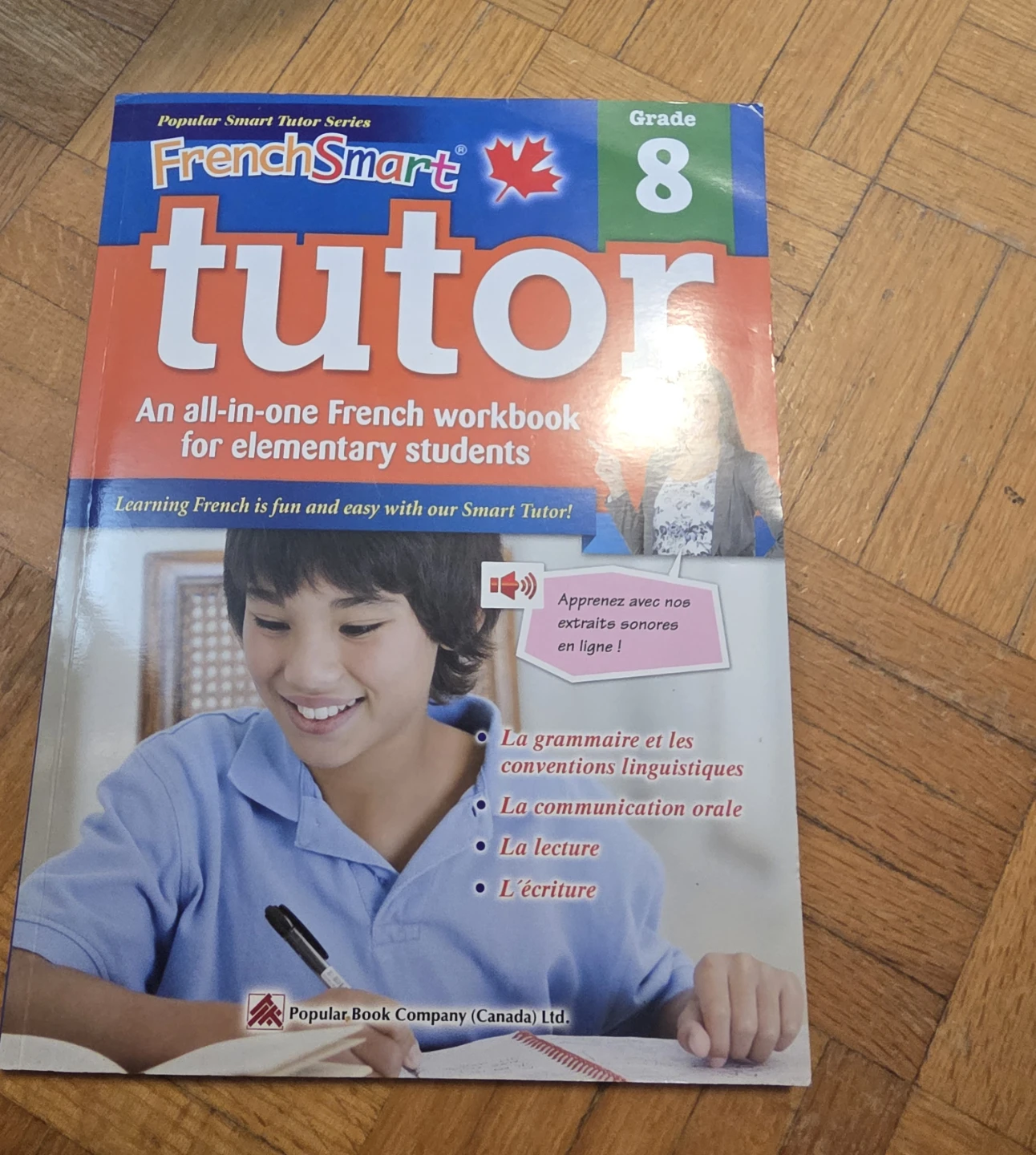 French Smart Tutor Grade 8 Workbook