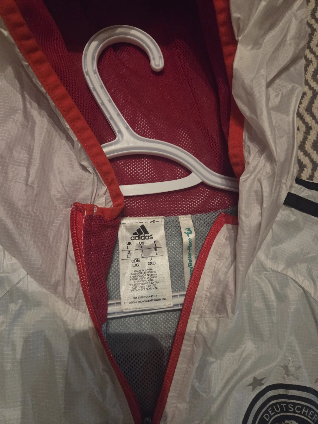 Adidas Germany National Football Team Windbreaker Jacket - photo 2