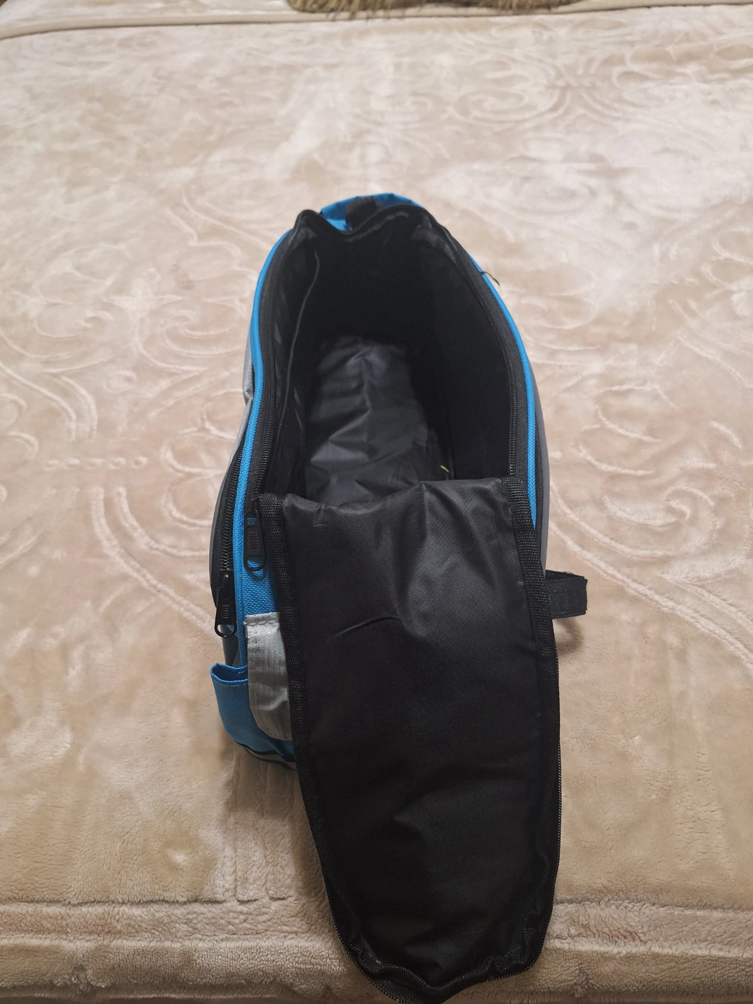 Blue Bicycle Saddle Bag ( 16"W x 6" D x 6 1/2" H) - photo 3