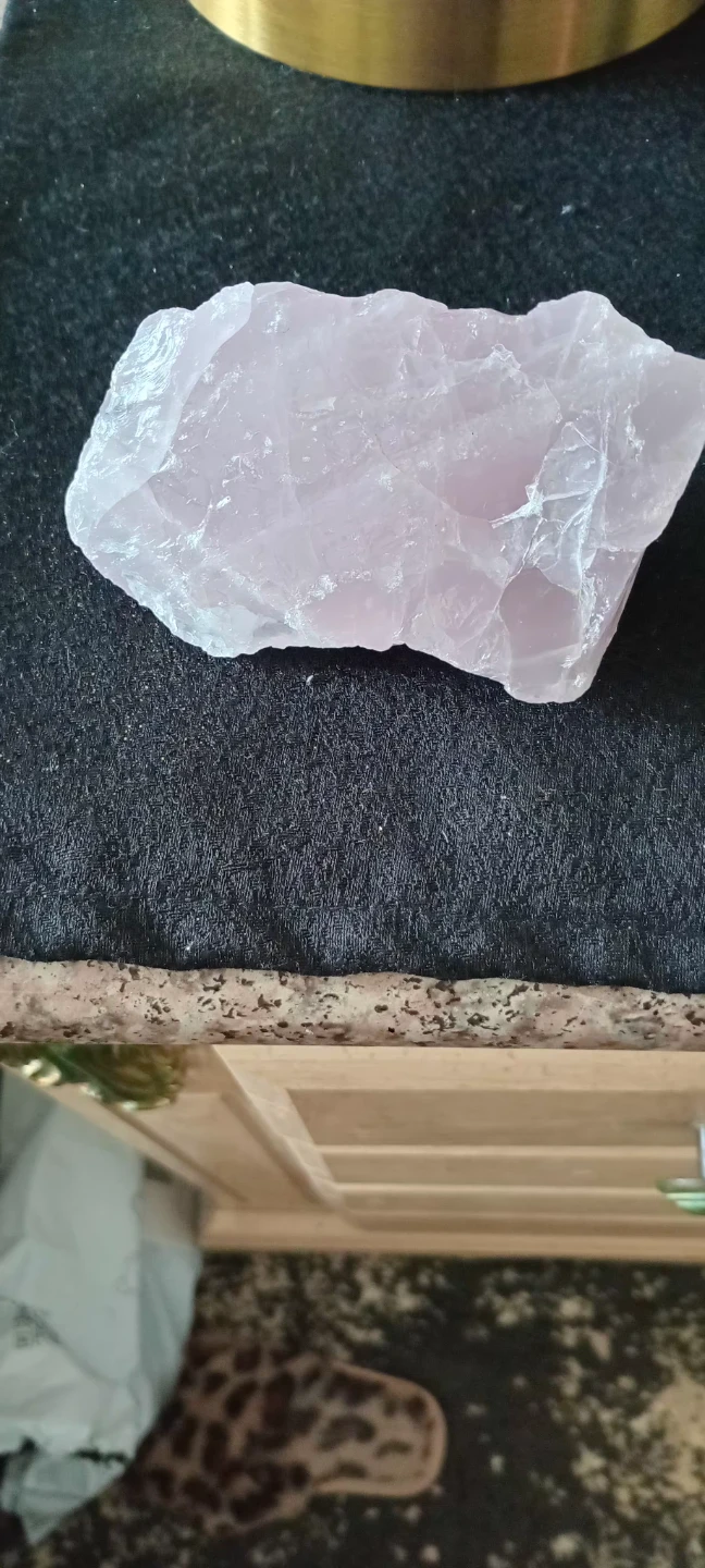 Raw Rose Quartz Crystal - photo 2