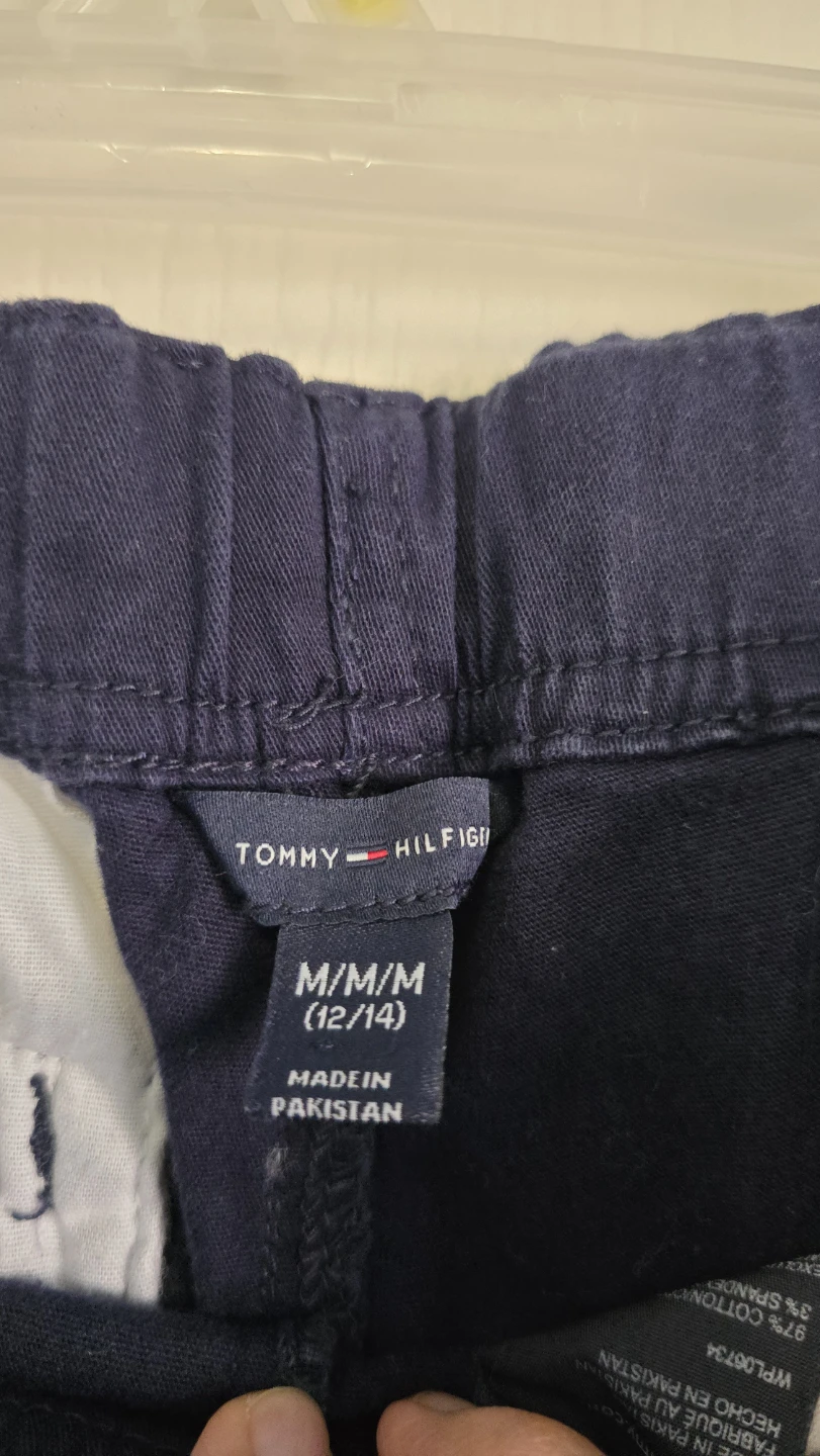 NEW Tommy Hilfiger Navy Jogger Pants - Size M (12/14) - photo 3