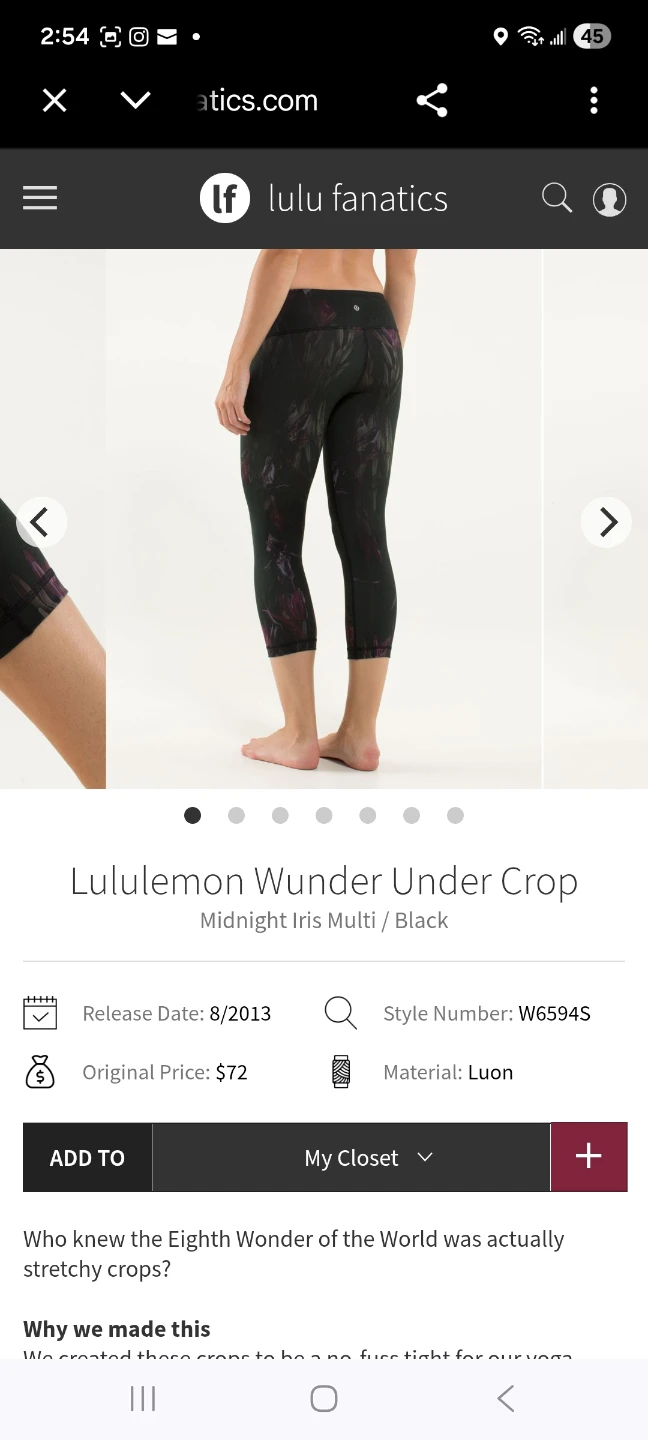 Lululemon Wunder Under Crops 🌱 - photo 4