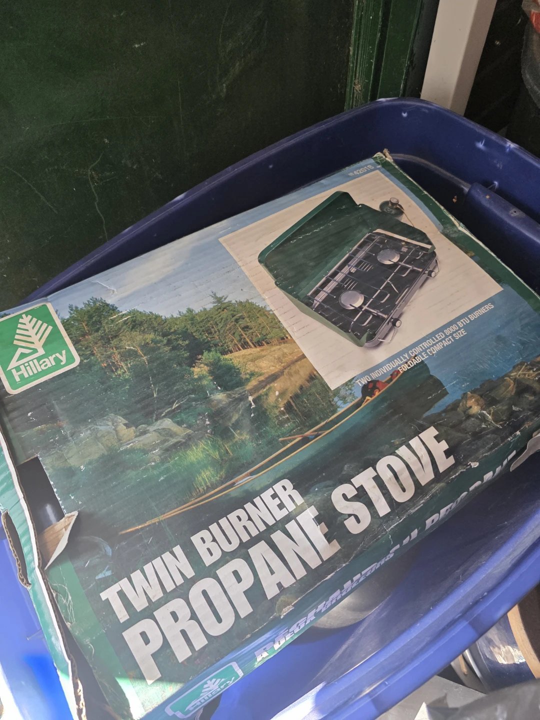 Hillary Twin Burner Propane Stove