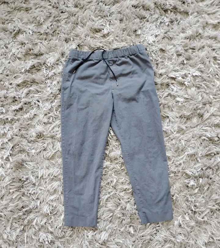 Club Monaco elasticated dobby trousers