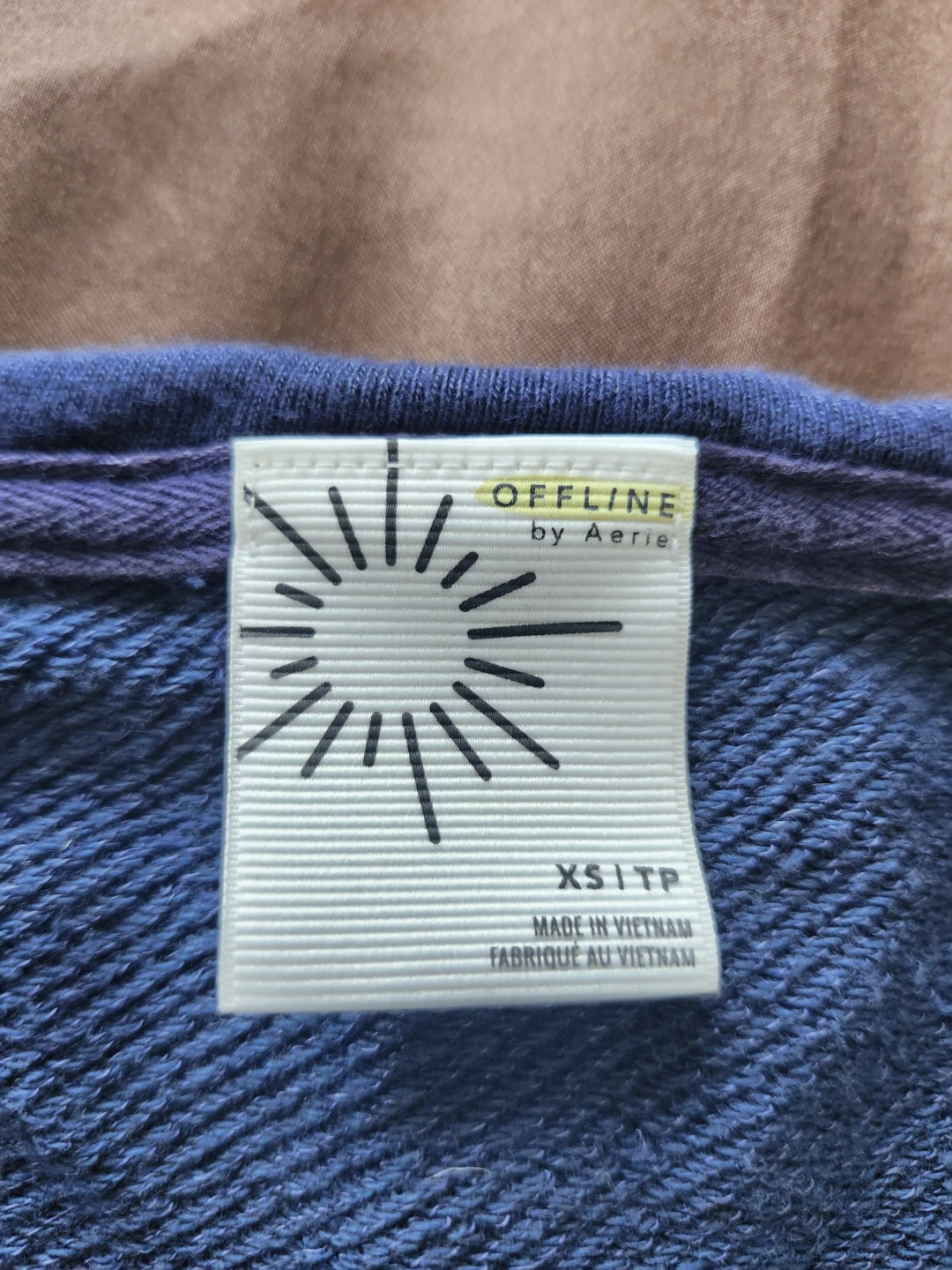 Aerie Offline Ruched Cropped Sweatshirt XS - photo 2