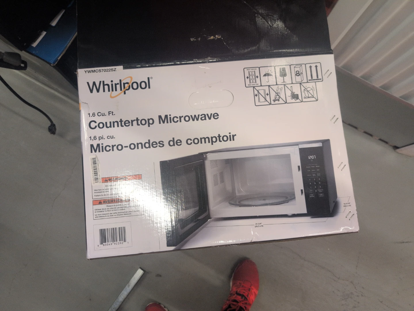 Whirlpool 1.6 Cu. Ft. Countertop Microwave - photo 5