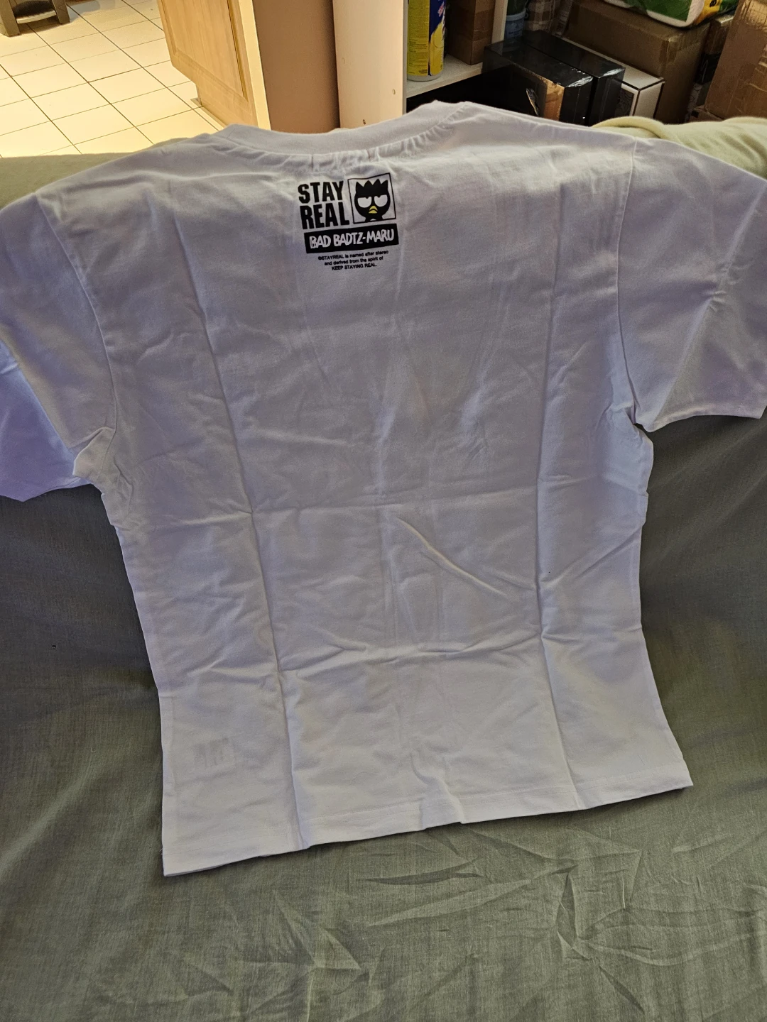 Stayreal x Badtz-Maru Graphic T-Shirt Men Asian Size Medium - photo 3