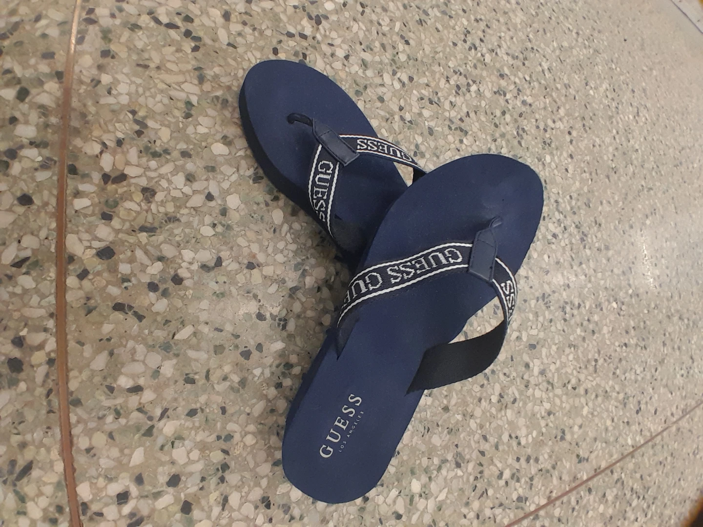 Guess Blue Flip Flops women's size 8 - photo 4