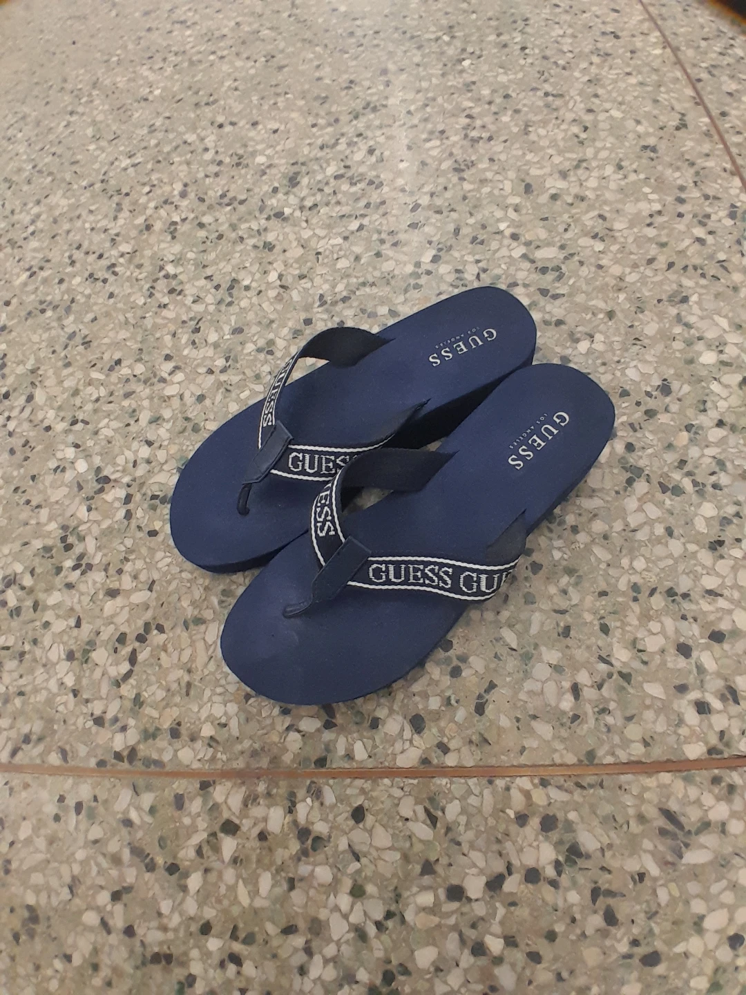 Guess Blue Flip Flops women's size 8 - photo 5