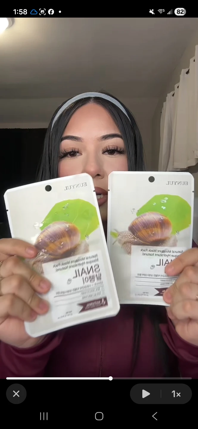 Jyunyl Snail Moisture Mask Pack (2 ct)