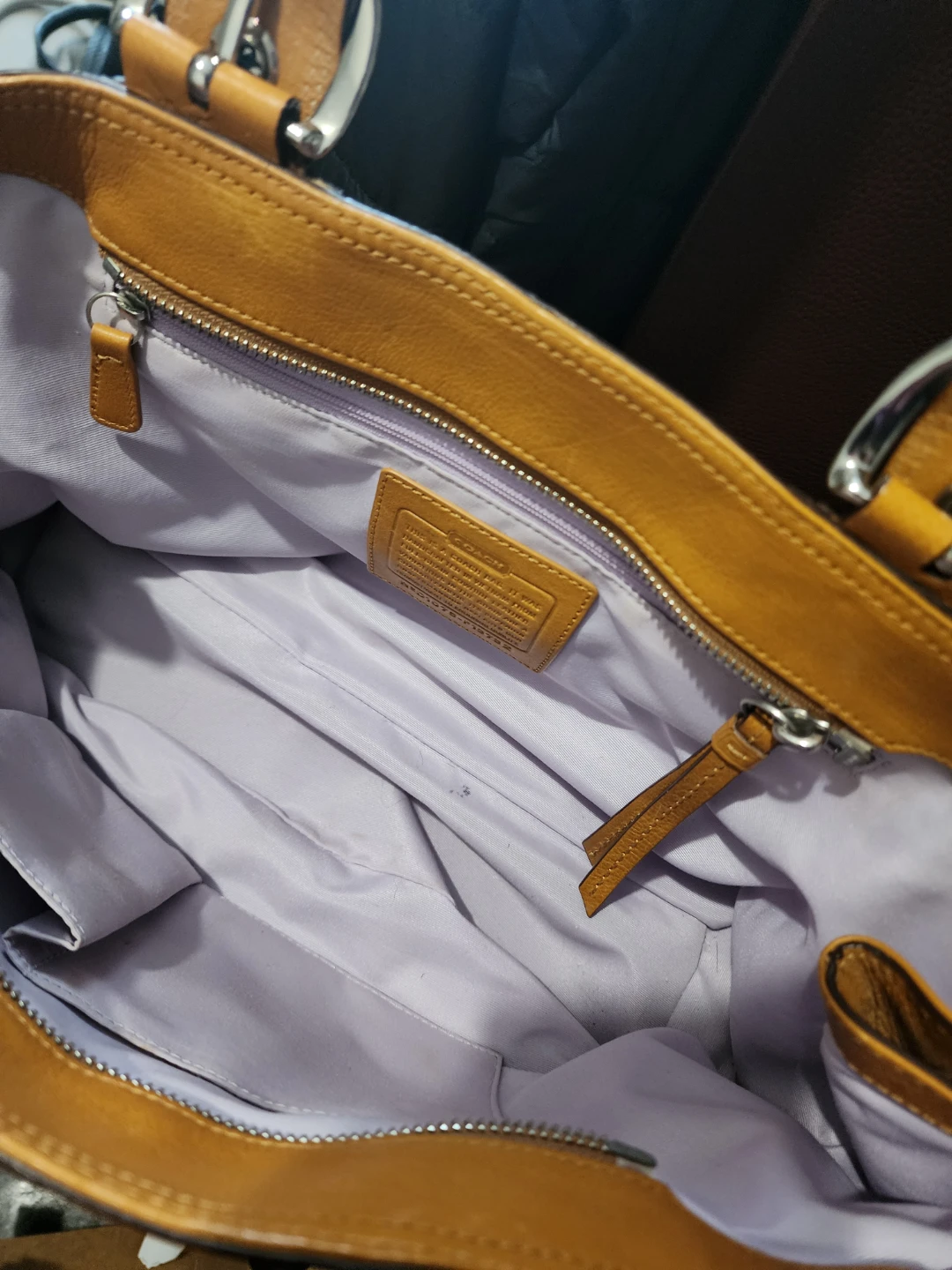Coach Brown Leather Shoulder Bag - photo 3