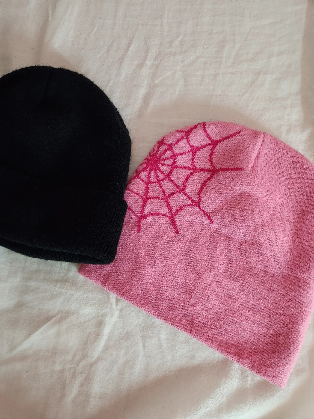 Pink and Black Beanies Set - photo 4