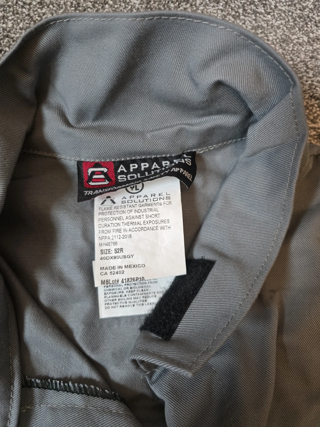 Brand New FR Coveralls/tags - photo 3