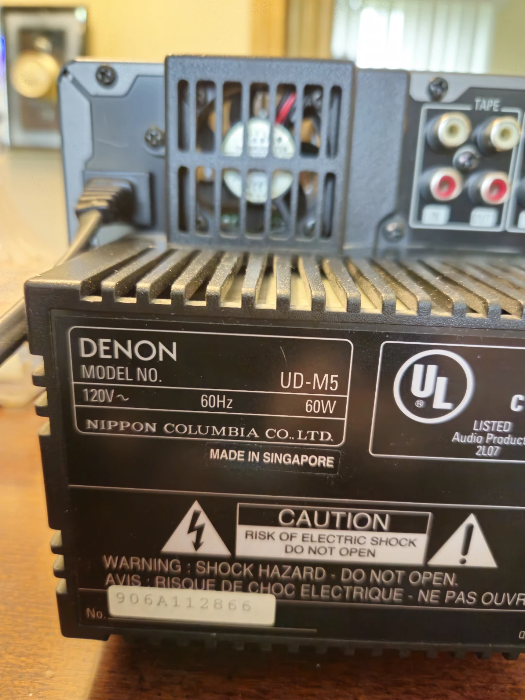 Denon UD-M5 Personal System with Pyramid 4080 Monitor Speakers - photo 5
