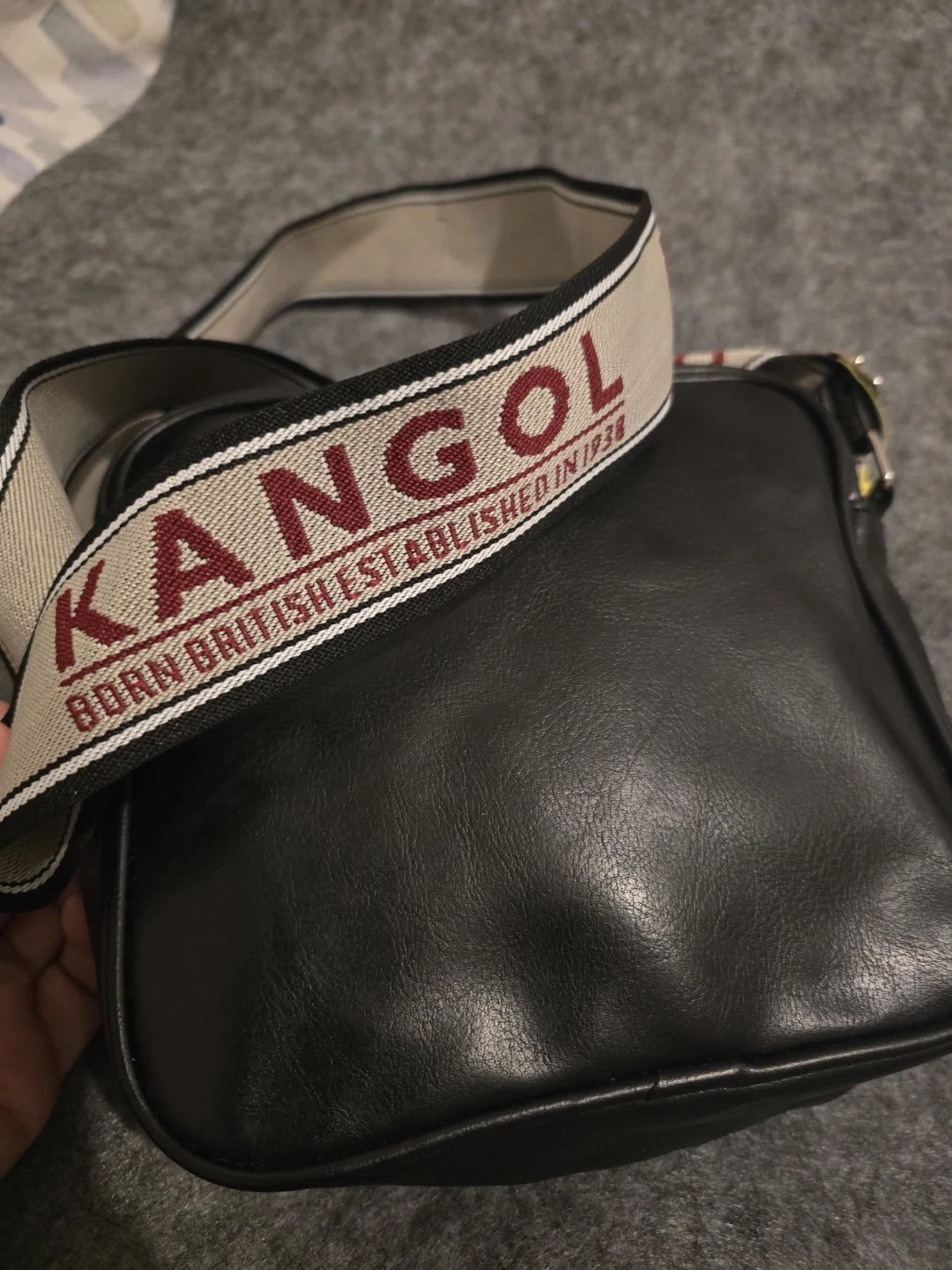 Japan Kangol Camera sling Bag - Black - photo 2