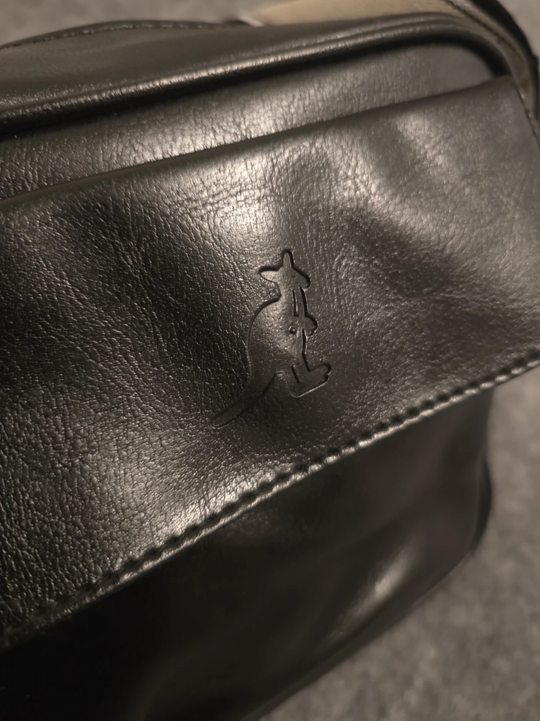Japan Kangol Camera sling Bag - Black - photo 4