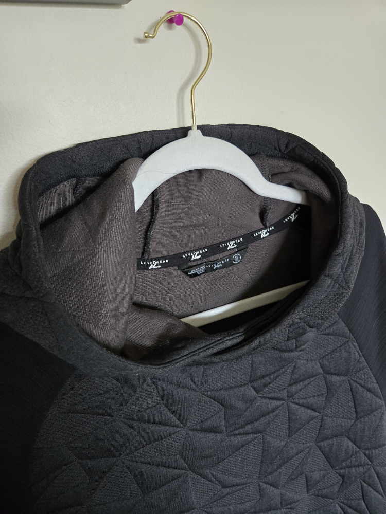 Dark Navy Quilted Activewear Hoodie - XL - photo 2