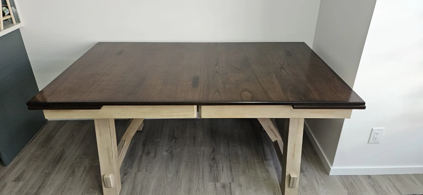 Extendable Dining Table Set with 4 chairs and 1 bench - photo 3
