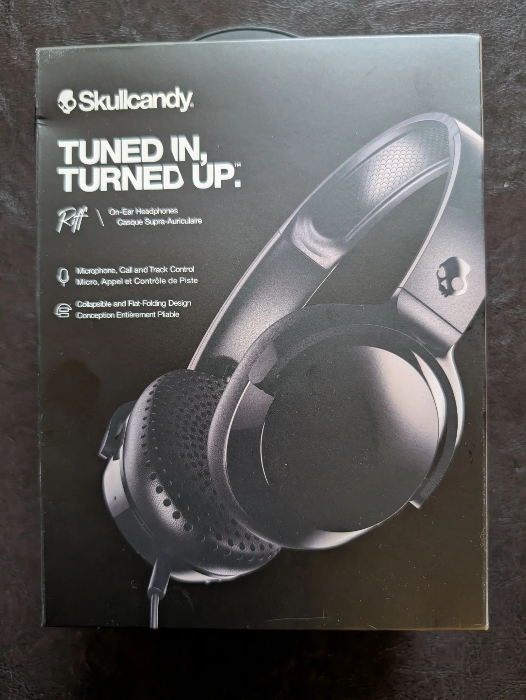 NEW Skullcandy Riff Headphones - Black