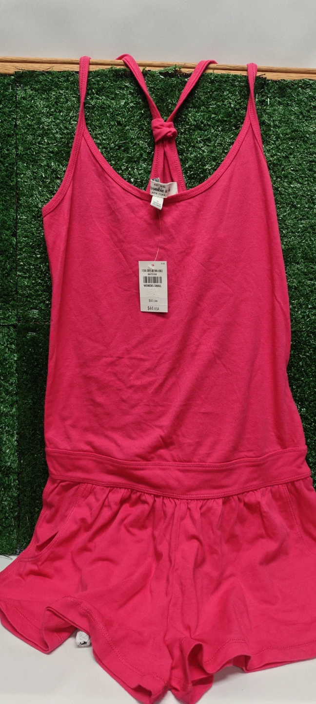Abercrombie & Fitch Women's Pink Romper