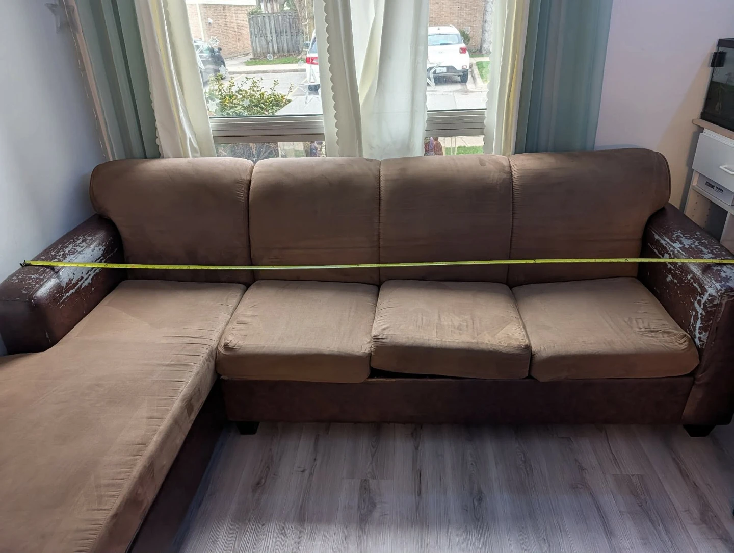 Free Detachable L-Shaped Sofa - photo 3