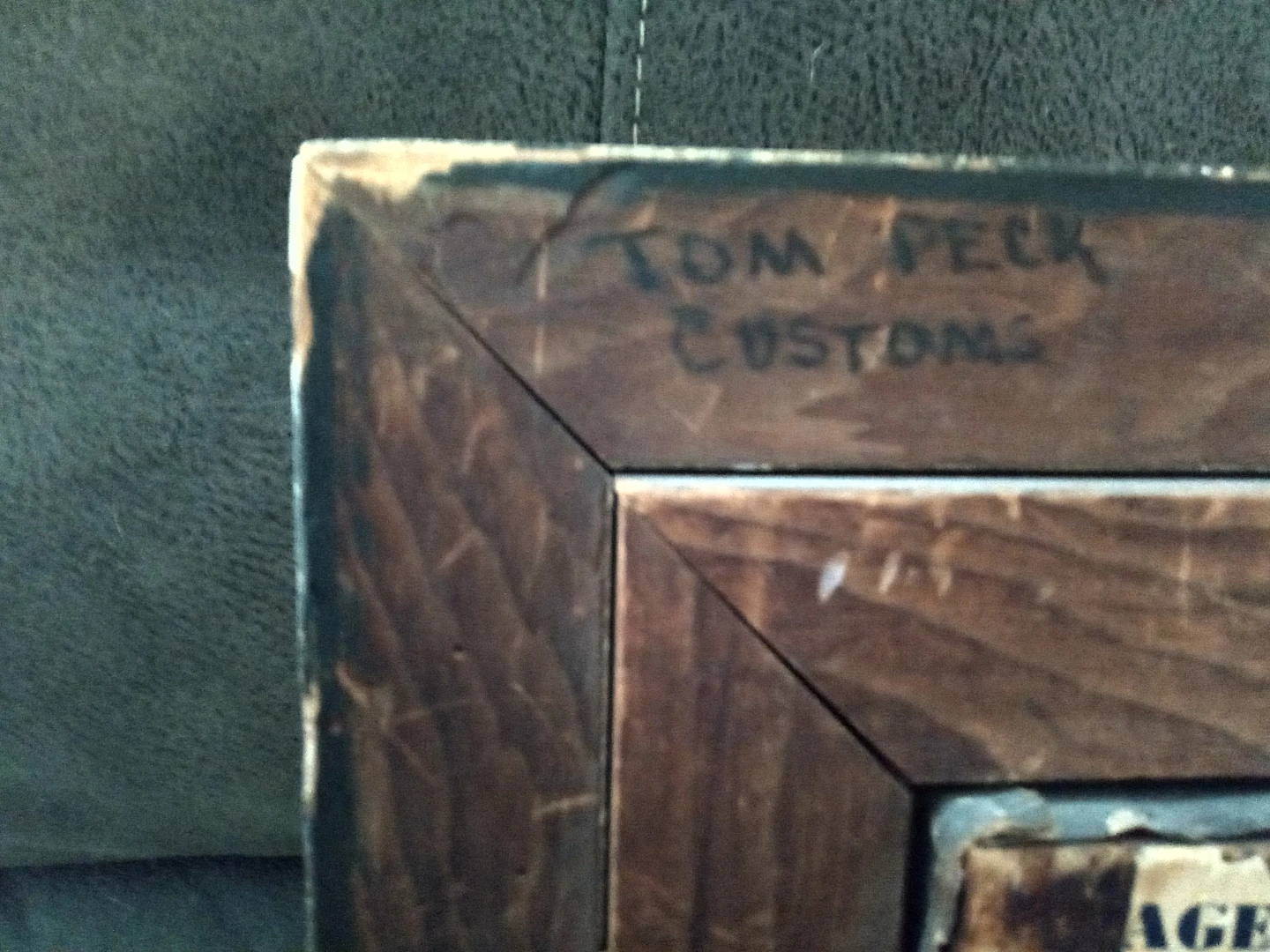 Portrait Painting by Tom Peck Customs - photo 4