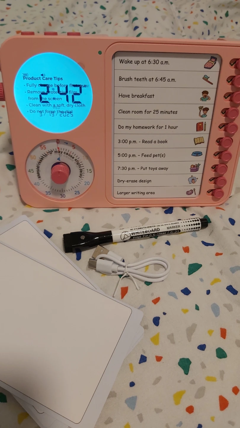 3-in-1 Visual Timer & ADHD Tool 🌱