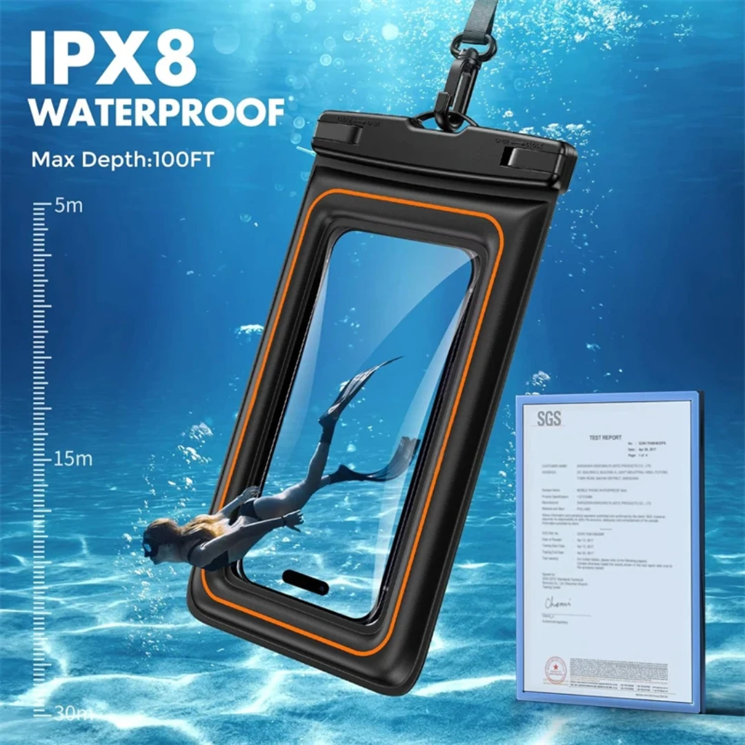 .2Pack Universal Waterproof Floating Phone Case - photo 2