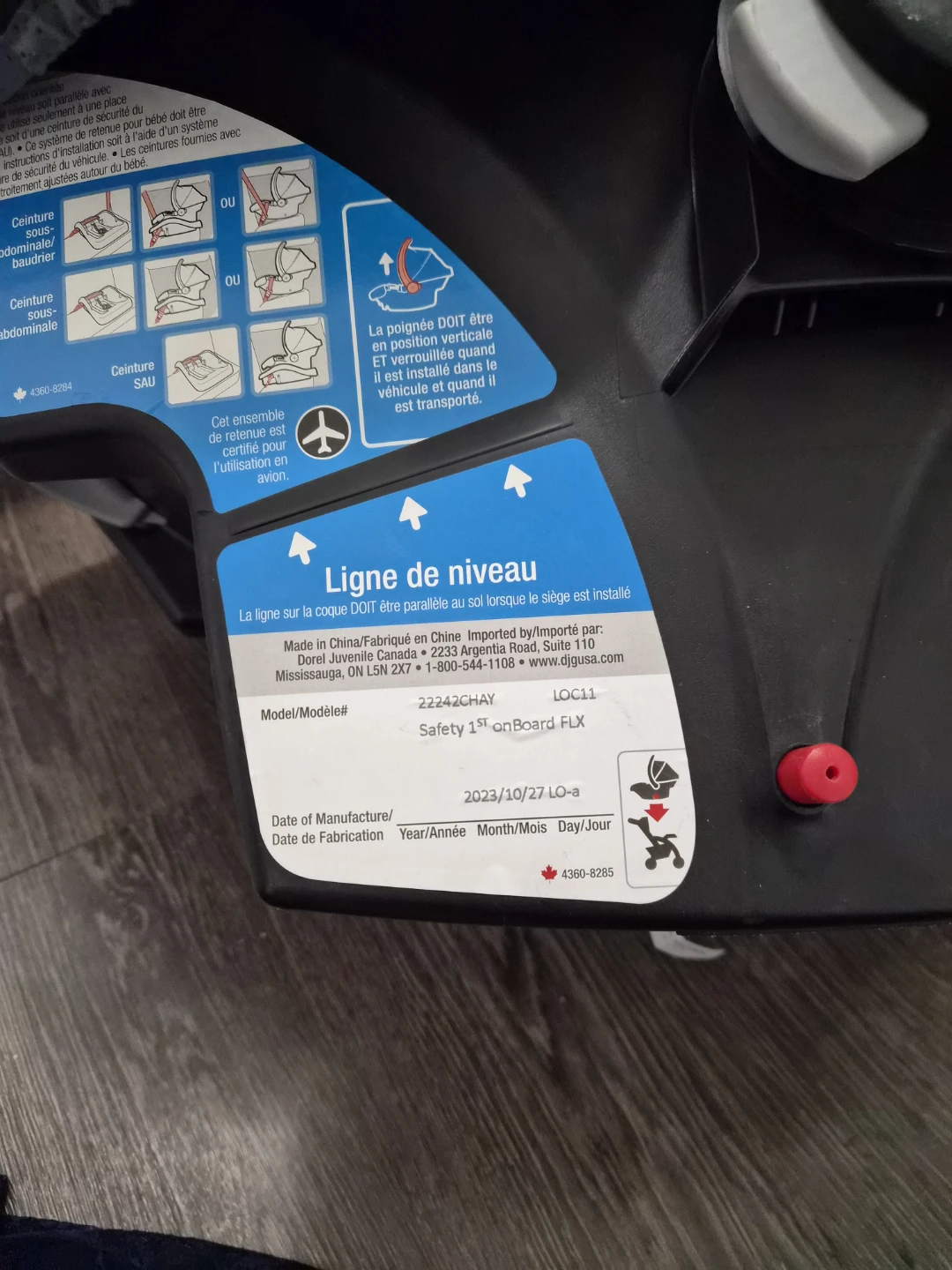 Infant Car Seat with Base – Safety 1st OnBoard FLX - photo 5