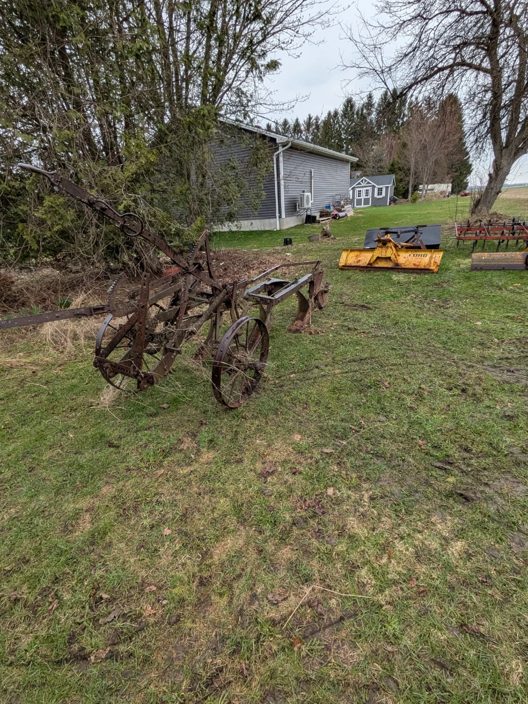 Antique Horse Drawn Plow