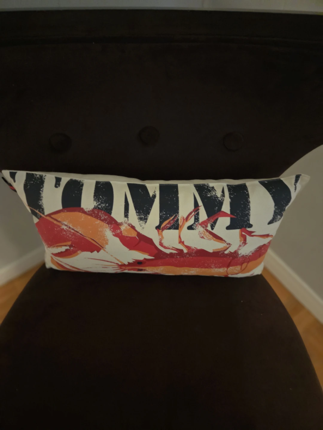Tommy Hilfiger Lobster Print Throw Pillow - photo 2