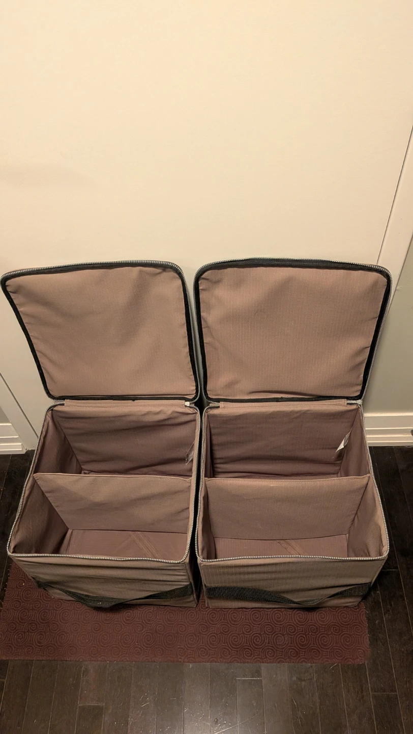 IKEA HEJAN Set of 2 Storage Cubes - photo 2