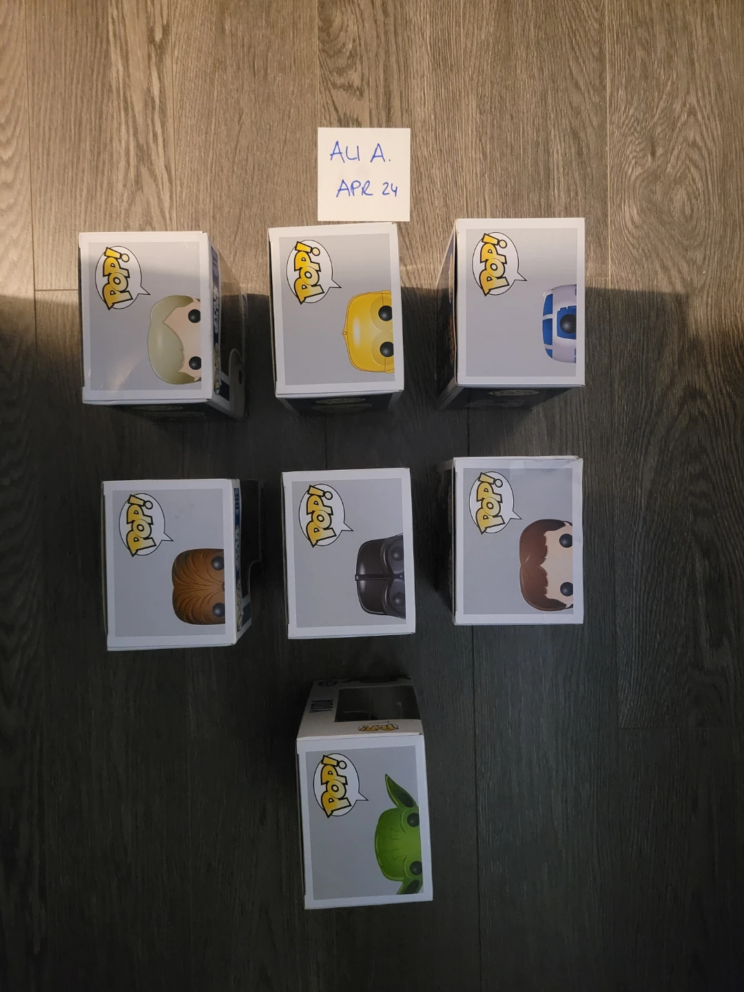 Funko Pop! ORIGINAL EARLY RELEASE Star Wars Vinyl Bobble-Heads - photo 3
