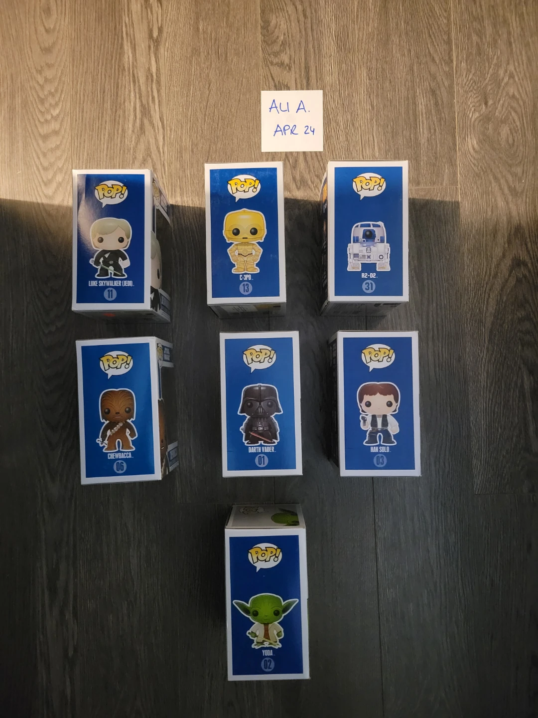 Funko Pop! ORIGINAL EARLY RELEASE Star Wars Vinyl Bobble-Heads - photo 4