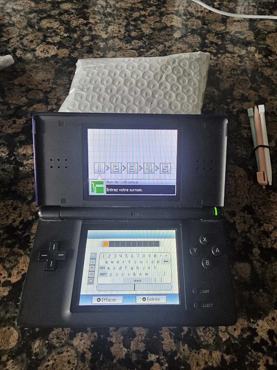 Nintendo Blue Ds Lite Console - photo 2