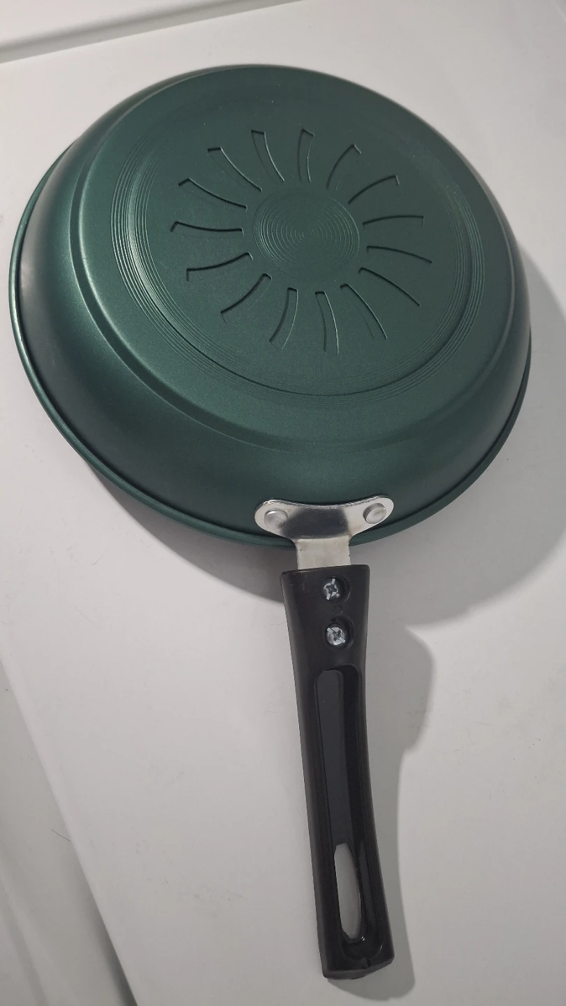 Green Non stick Frying Pan 24cm new - photo 3