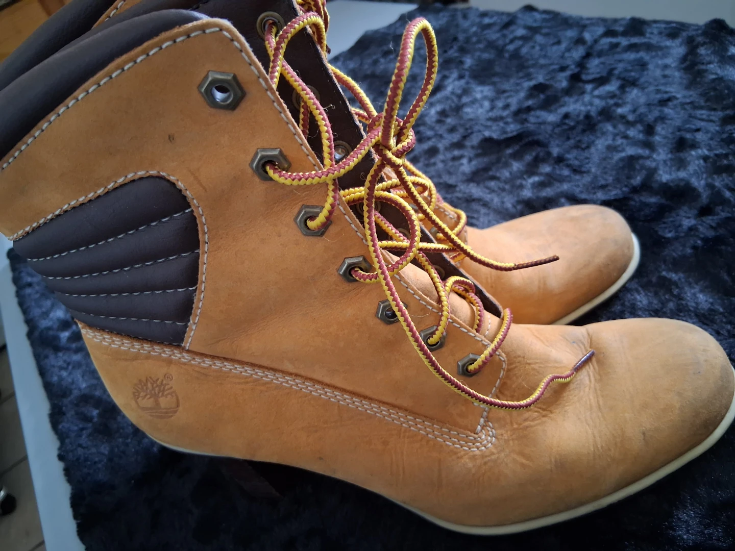 Timberland Women's Tan Suede Heeled Boots - photo 3