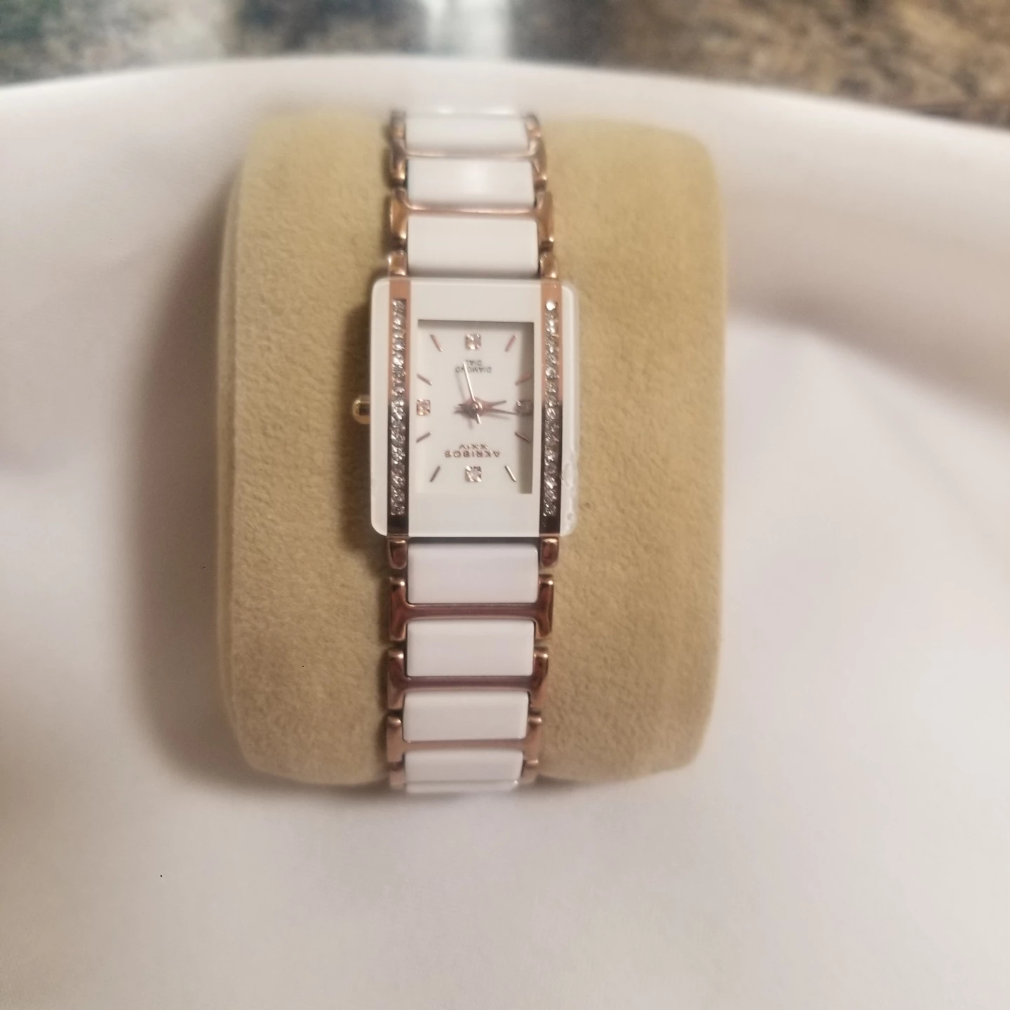 Like new AKRIBOS XXIV Diamond women watch sale - photo 3