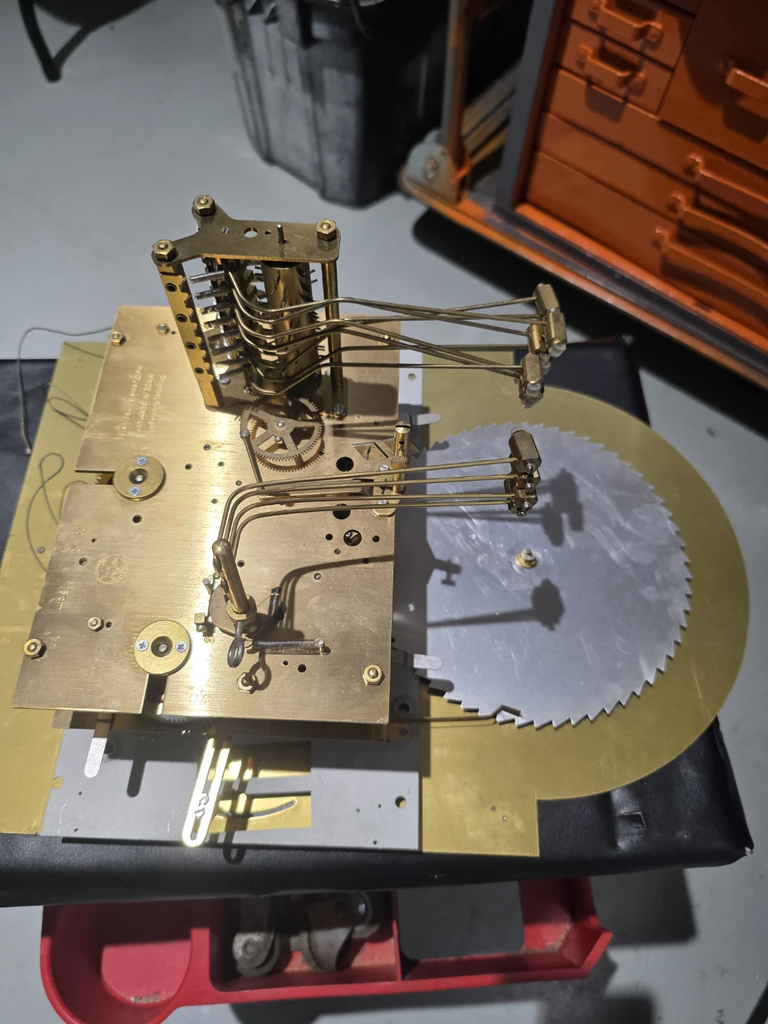 Hermle Westminster Chime Clock Movement - photo 2