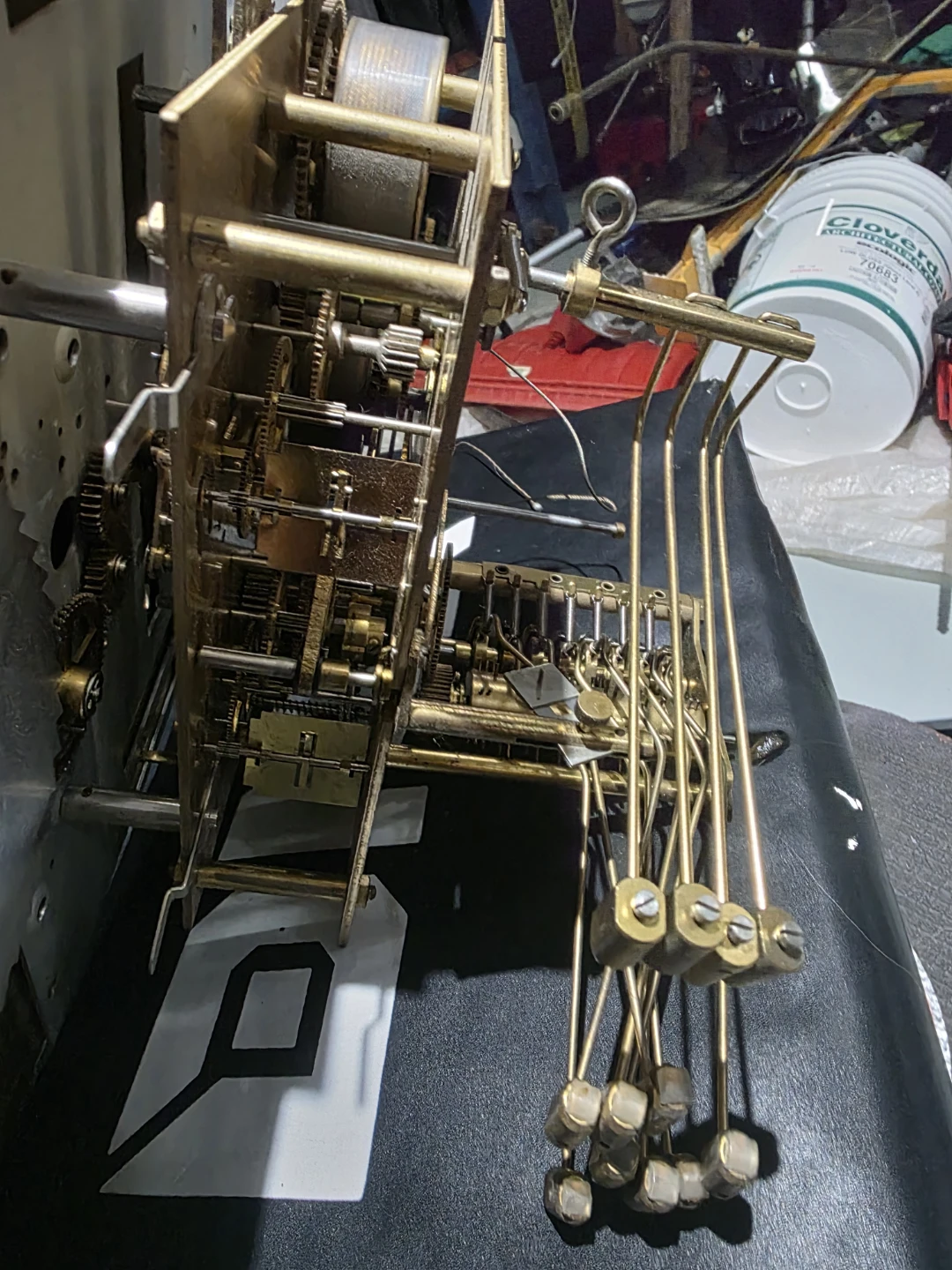 Hermle Westminster Chime Clock Movement - photo 4