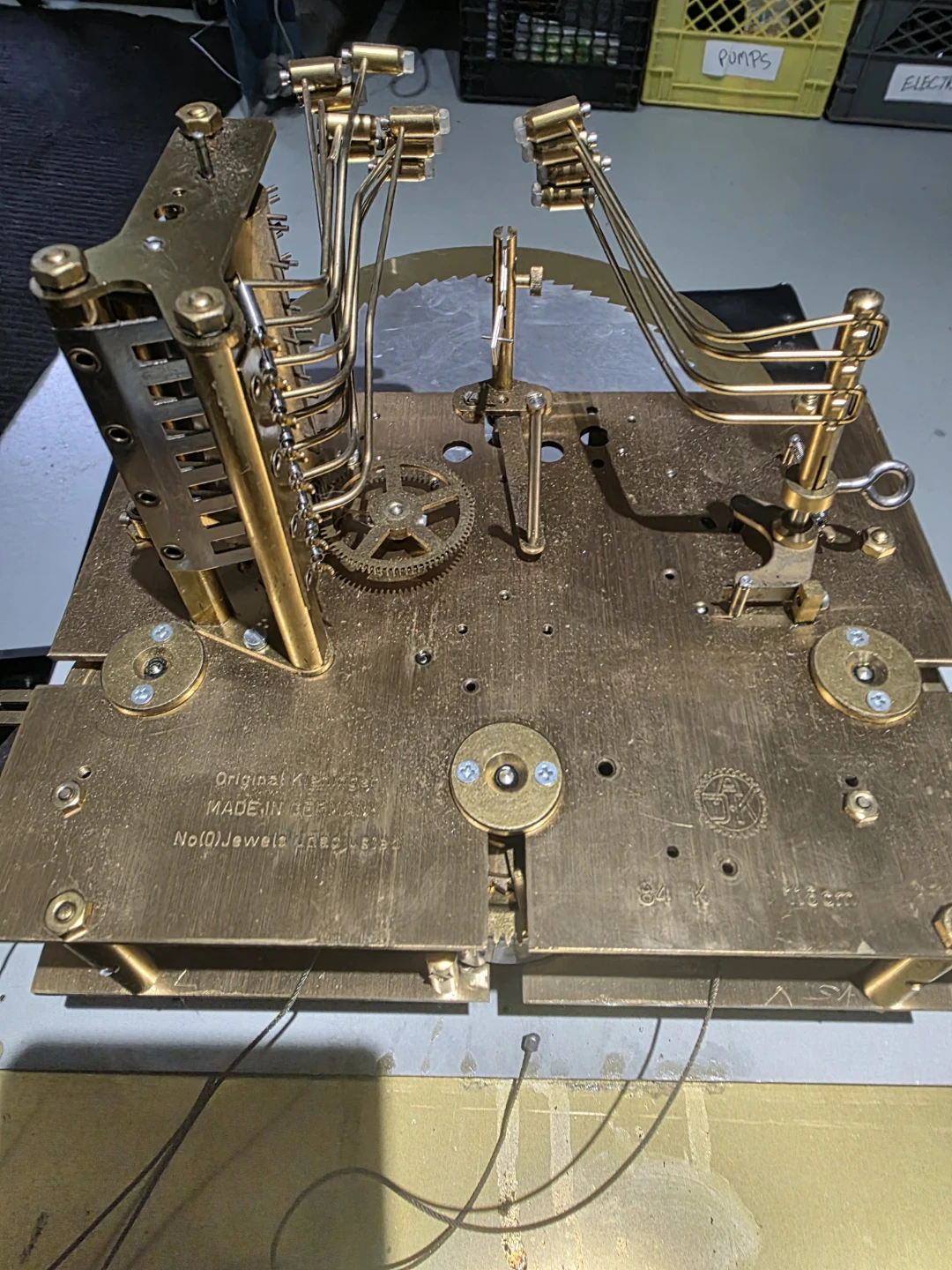 Hermle Westminster Chime Clock Movement - photo 5