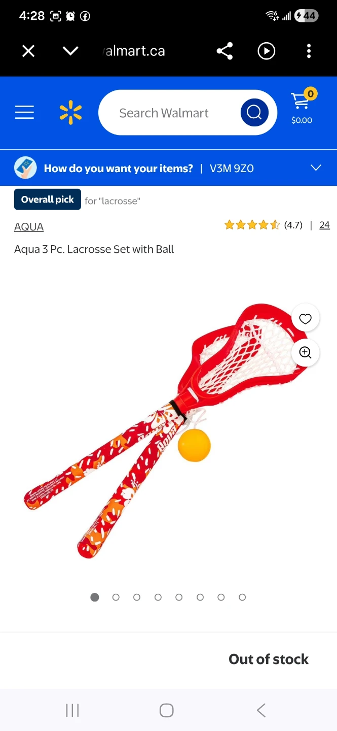 Lacrosse set of 2