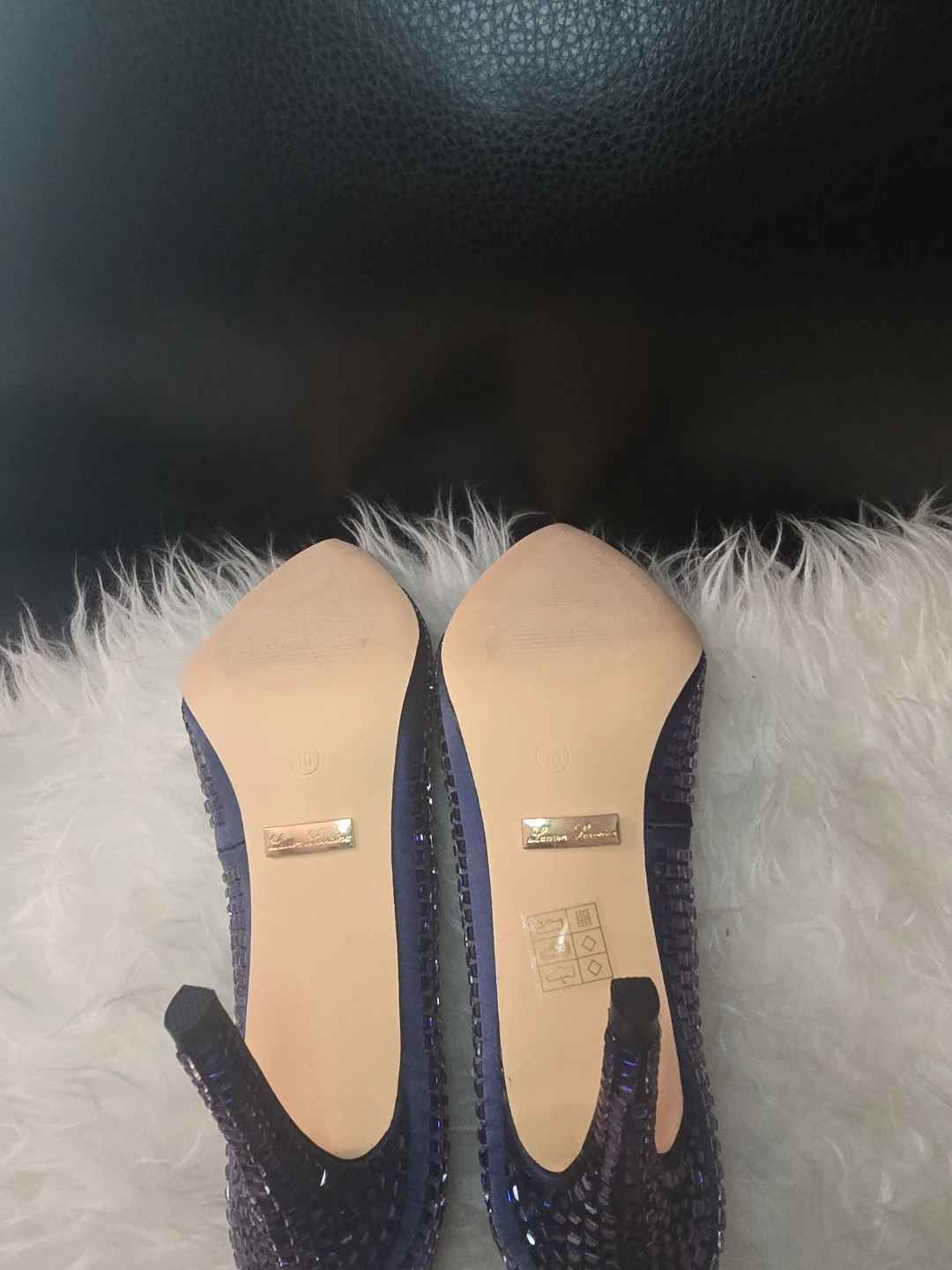Lauren Lorraine Crystal Embellished Heels - photo 3