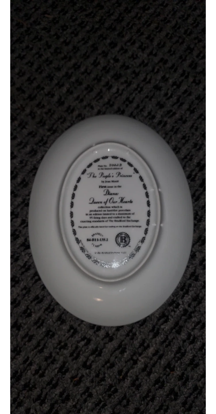 The People's Princess Diana - Collector Plate - photo 2