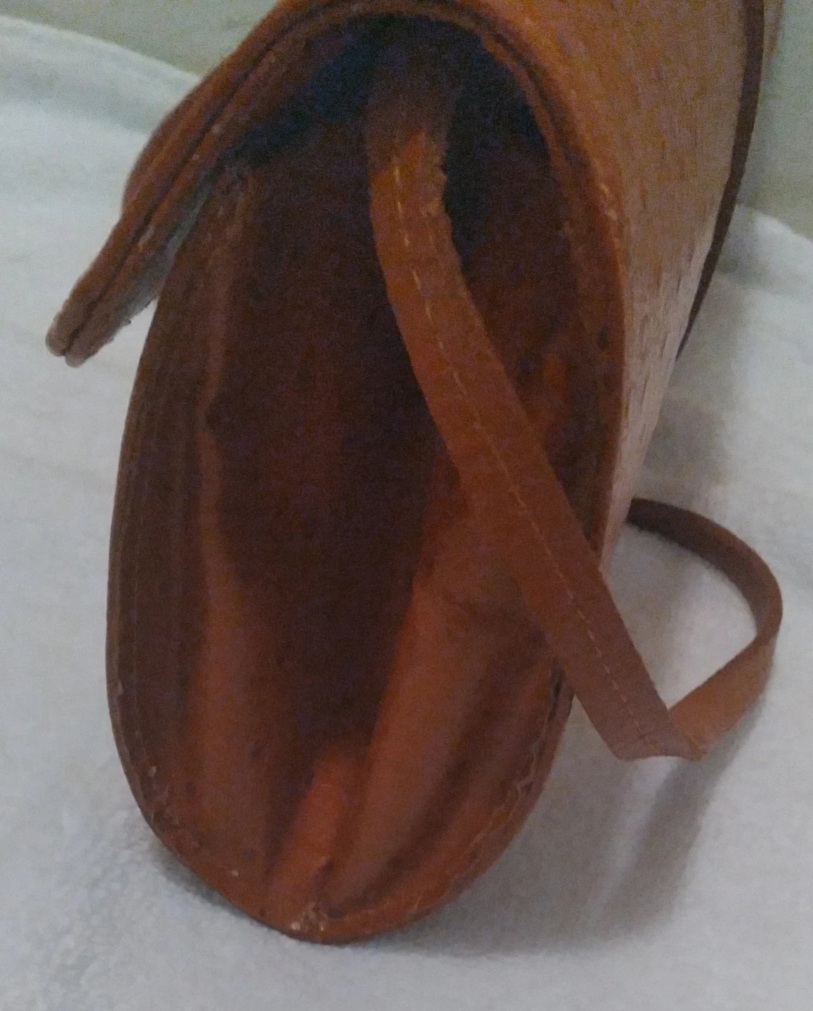 Brown Ostrich Leather with Buckle - photo 4