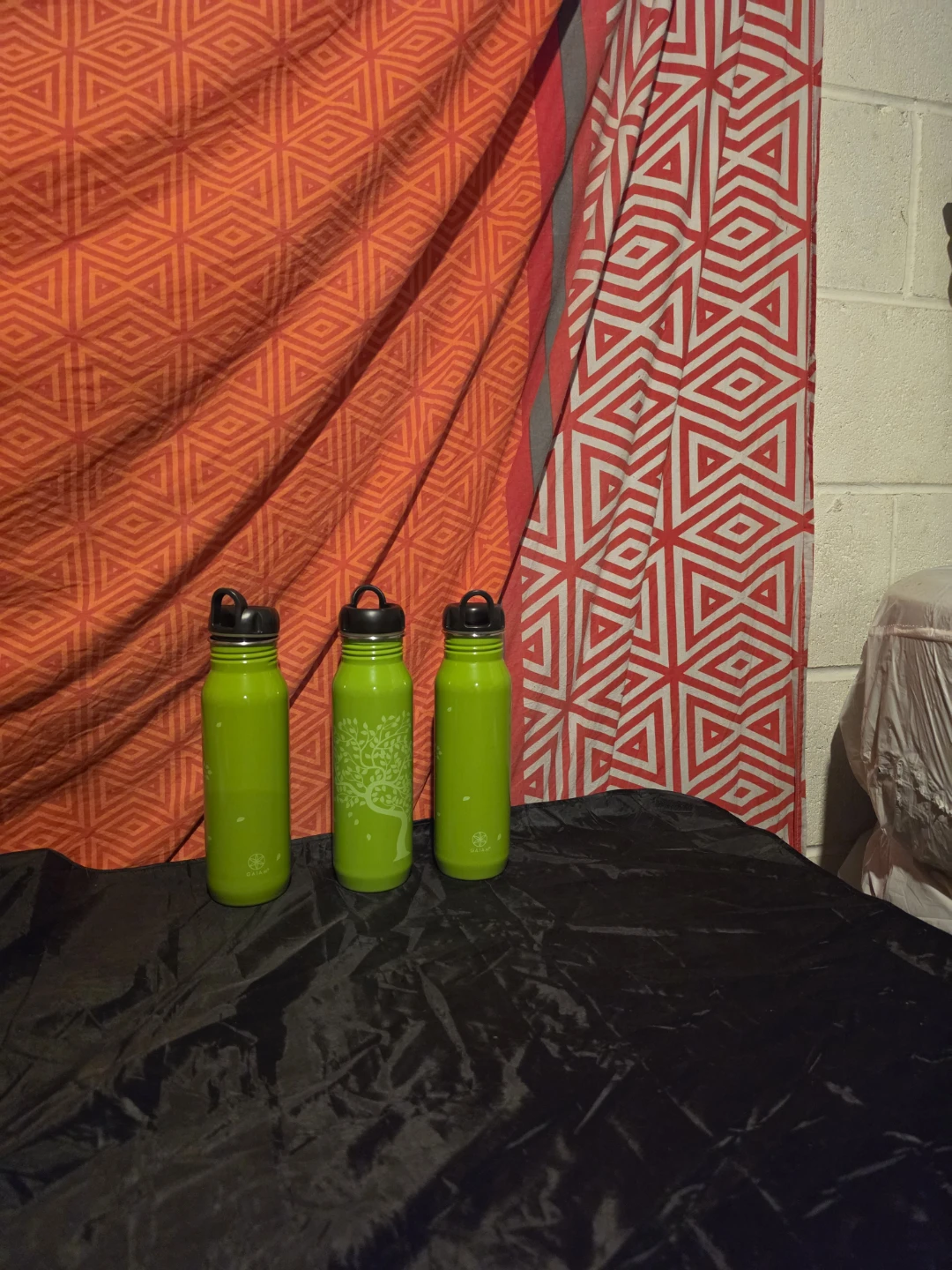 Gaiam Green Water Bottles - Set of 3New